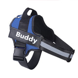 NO PULL Reflective Breathable Adjustable Pet Harness Vest