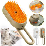 Steamy pet Brush