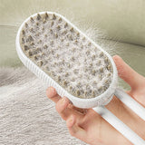 Steamy pet Brush