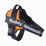 NO PULL Reflective Breathable Adjustable Pet Harness Vest