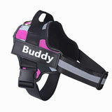 NO PULL Reflective Breathable Adjustable Pet Harness Vest