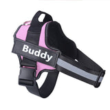 NO PULL Reflective Breathable Adjustable Pet Harness Vest