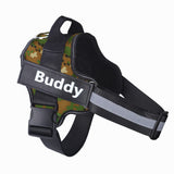 NO PULL Reflective Breathable Adjustable Pet Harness Vest