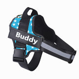 NO PULL Reflective Breathable Adjustable Pet Harness Vest