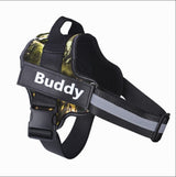 NO PULL Reflective Breathable Adjustable Pet Harness Vest