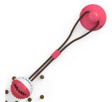 Dog Toys Silicon Suction Cup Tug