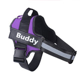 NO PULL Reflective Breathable Adjustable Pet Harness Vest
